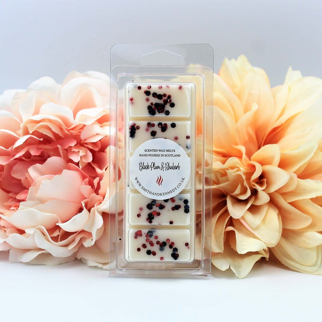 Black Plum & Rhubarb, Smith & Kennnedy Scents Luxury Wax Melt Collection Box 