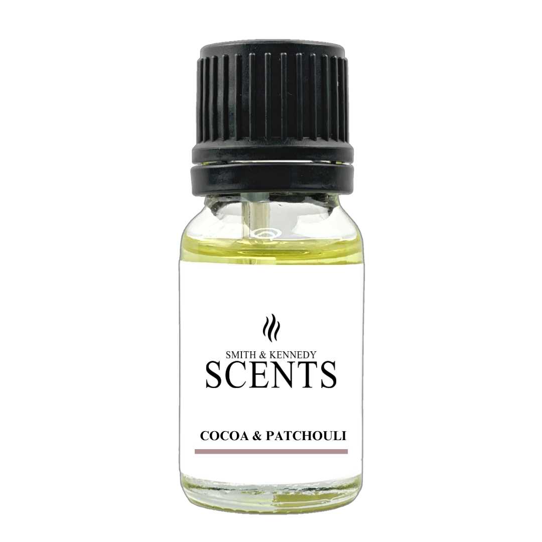 Aroma Oils For Electric Aroma Diffusers UK, Cocoa & Patchouli Spa Inspired Scent By Smith & Kennedy Scents UK