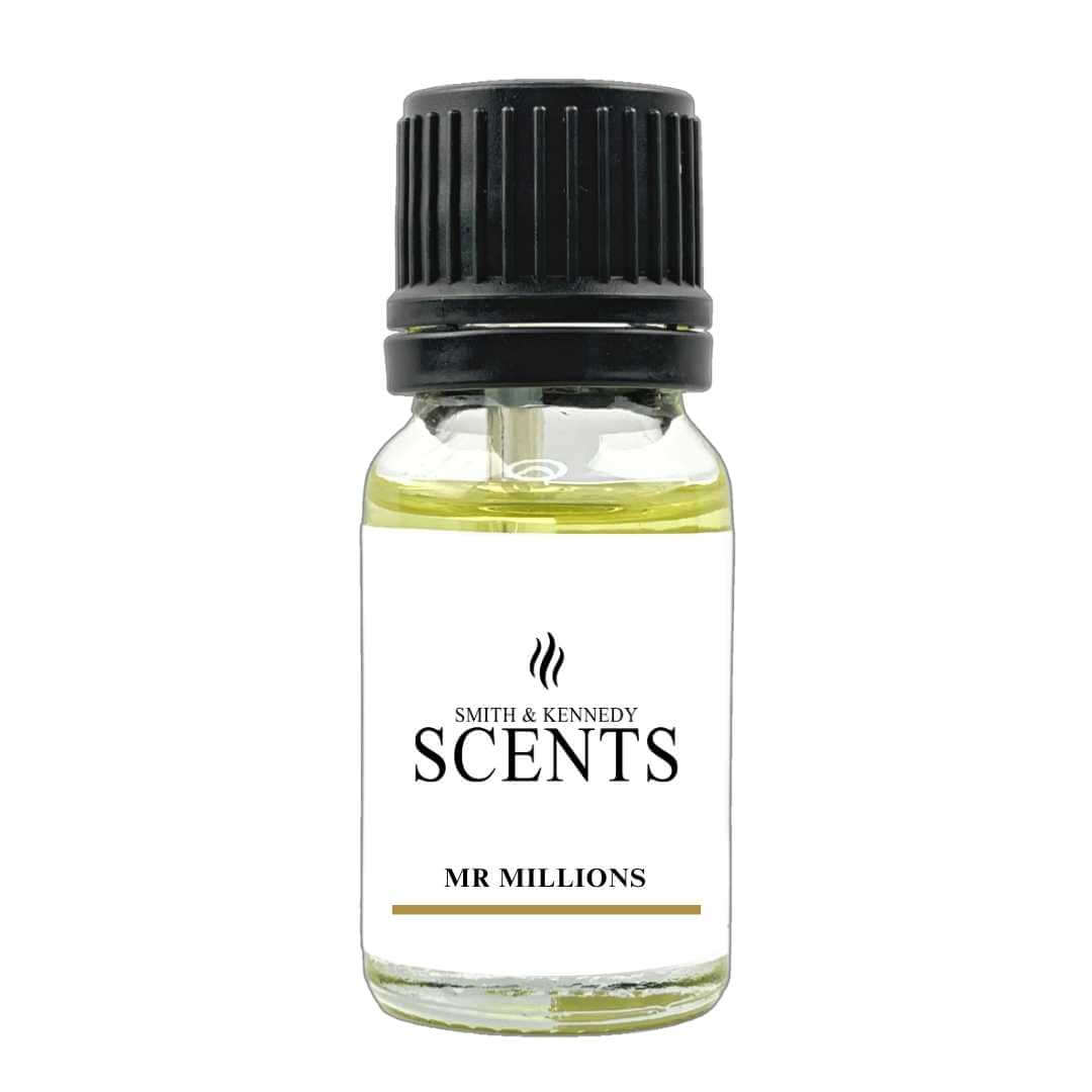 Aroma Oils For Electric Aroma Diffusers UK, Mr Millions Aftershave Inspired Scent By Smith & Kennedy Scents UK