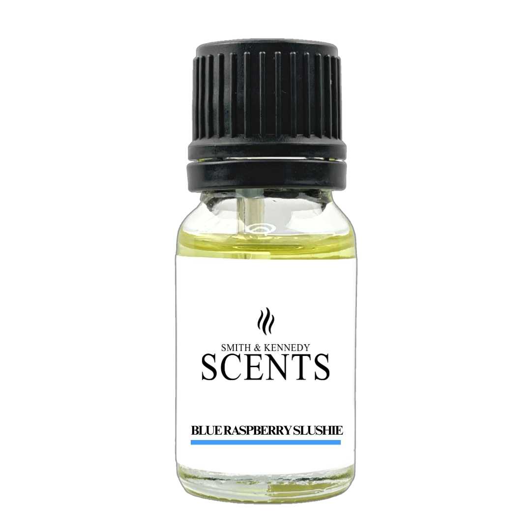 Aroma Oils For Electric Aroma Diffusers UK, Blue Raspberry Slushie Sweet Scent By Smith & Kennedy Scents UK