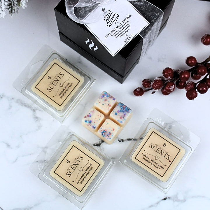 3 Luxury Wax Melts & Gift Box