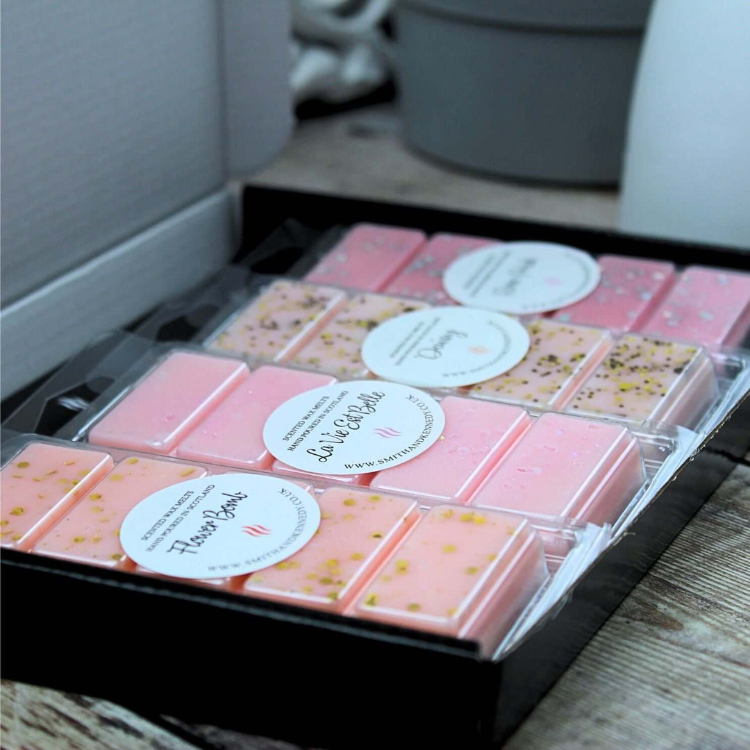 Perfume Wax Melt Collection Box Gift By Smith & Kennedy Scents Glasgow