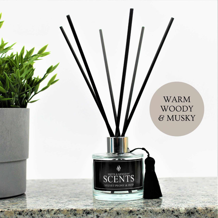 Scented Reed Diffuser Velvet Peony & Oud