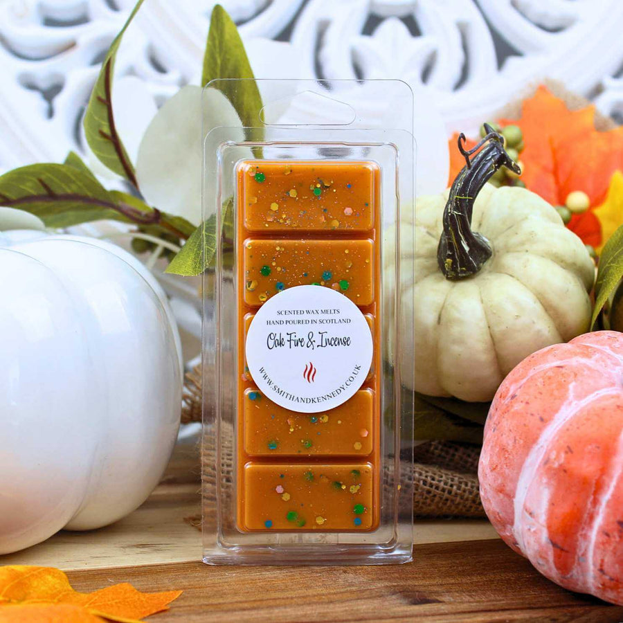 Autumn Wax Melt Oak Fire & Incense