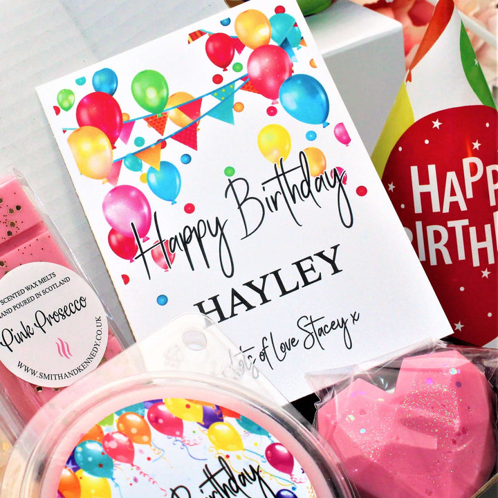 Happy Birthday wax melt gift box