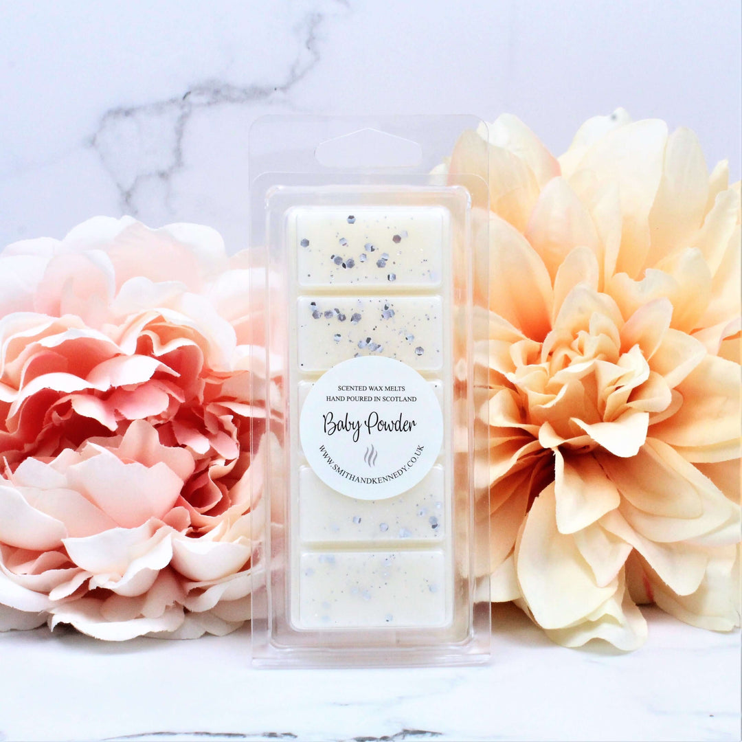 Baby Powder Scented Wax Melt Snap Bar