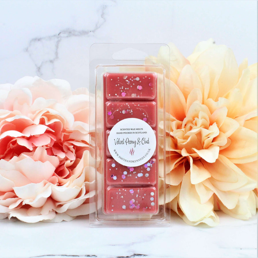 Velvet Peony & Oud Wax Melt Snap Bar