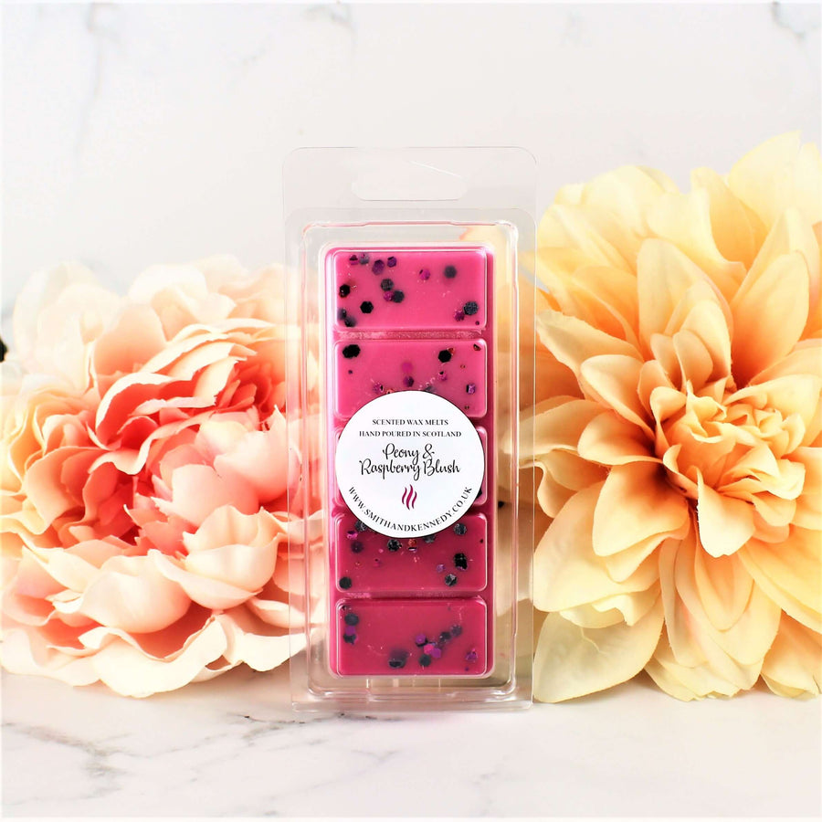 Peony & Raspberry Blush Wax Melt Snap Bar