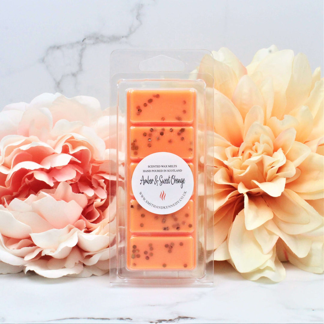 AMBER & SWEET ORANGE WAX MELT SNAP BAR