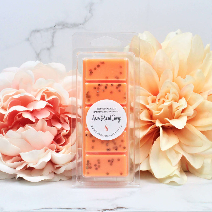 AMBER & SWEET ORANGE WAX MELT SNAP BAR